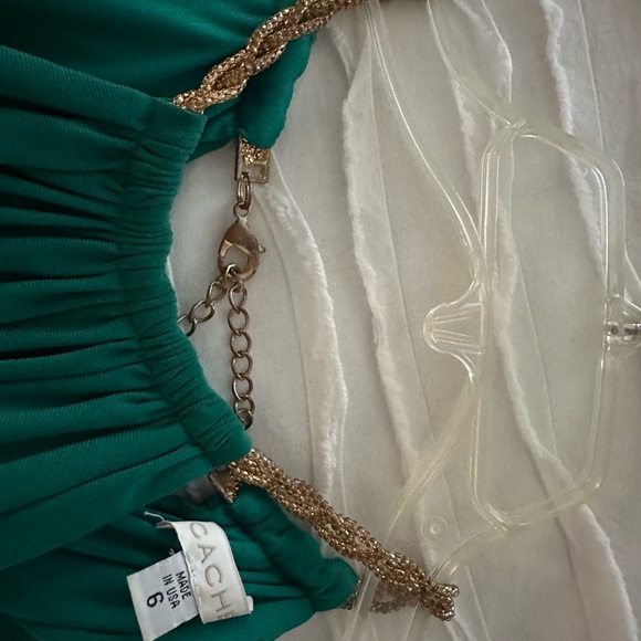 Cache dress size 6 in green - Picture 5 of 7